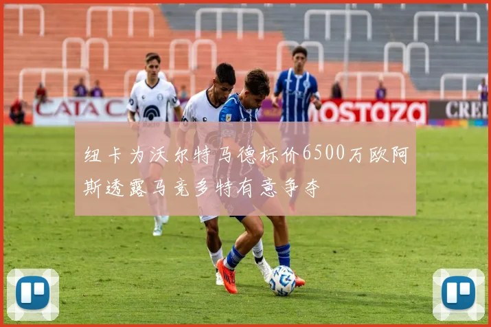 纽卡为沃尔特马德标价6500万欧阿斯透露马竞多特有意争夺
